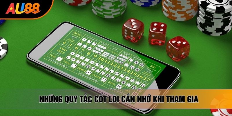 Những quy tắc cốt lõi cần nhớ khi tham gia Những quy tắc cốt lõi cần nhớ khi tham gia