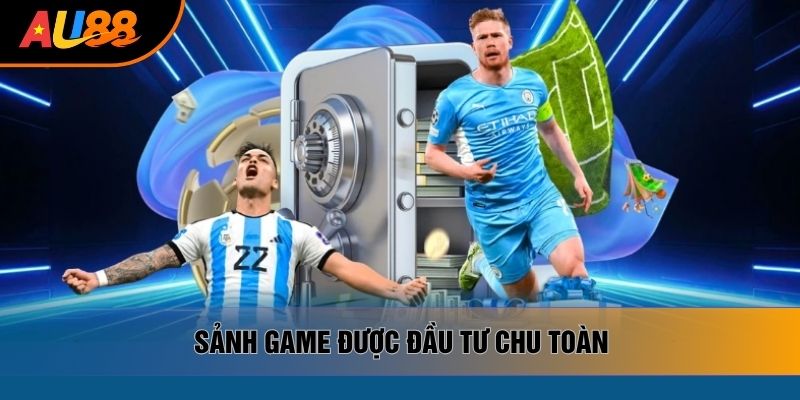 Sảnh game được đầu tư chu toàn Sảnh game được đầu tư chu toàn